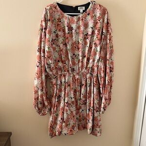 Floral Long-Sleeve Dress